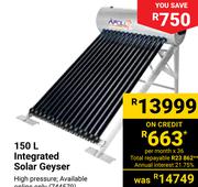 150L Integrated Solar Geyser