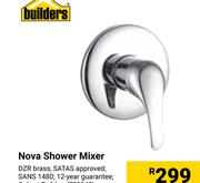 Builders Nova Shower Mixer