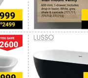 Lusso Ella Freestanding Oval Bath 1.43m x 740mm