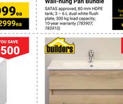 Builders Wall Mount Vanity