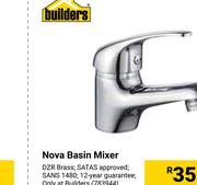 Builders Nova Basin Mixer