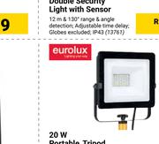 Eurolux 20W Portable Tripod LED Worklight