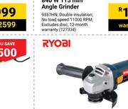 Ryobi 900W 115mm Angle Grinder