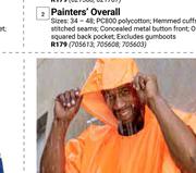 Poncho Rubberised Rainsuit