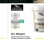 Fired Earth 20L Whispers