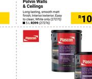 Plascon 5L Velvaglo Non Drip Water Based Enamel-Each