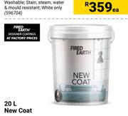 Fired Earth 20L New Coat