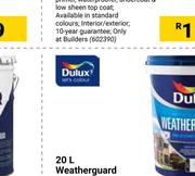 Dulux 20L Weatherguard