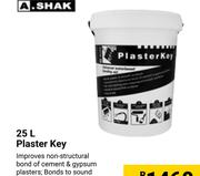 A.Shak 25L Plaster Key