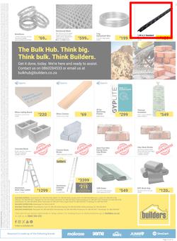 Builders KwaZulu-Natal : It's Back To Site Done Right Day (14 January - 03 March 2025), page 16