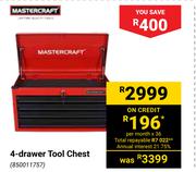 Mastercraft 4 Drawer Tool Chest
