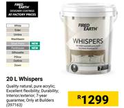 Fired Earth 20L Whispers