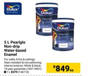 Dulux 1L Pearlglo Non Drip Water Based Enamel-Each