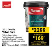 Plascon 5L Double Velvet Pure