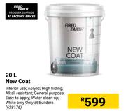 Fired Earth 20L New Coat