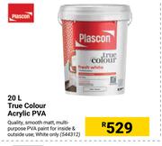 Plascon 20L True Colour Acrylic PVA