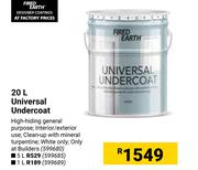Fired Earth 20L Universal Undercoat