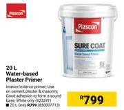 Plascon 20L Water Based Plaster Primer