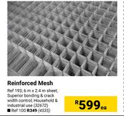 Reinforced Mesh Ref 193-6m x 2.4m Sheet 