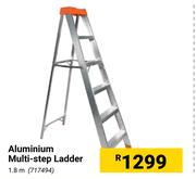 Aluminium Multi Step Ladder 1.8m