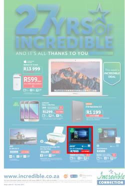 Incredible Connection : 27 Years Of Incredible (1 June - 4 June 2017), page 1