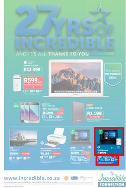 Incredible Connection : 27 Years Of Incredible (1 June - 4 June 2017), page 1