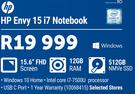 HP Envy 15 i7 Notebook