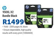 HP 950XL X2 Bundle Black