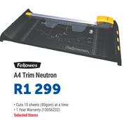 Fellowes A4 Trim Neutron