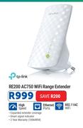 TP Link RE200 AC750 WiFi Range Extender