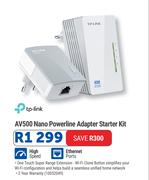 TP Link AV500 Nano Powerline Adapter Starter Kit