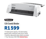 Fellowes 120 Comb Binder