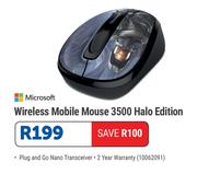 Microsoft Wireless Mobile Mouse 3500 Halo Edition
