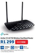 TP-Link Archer C2 AC750 Wireless Dual Band Router