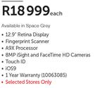 Apple iPad Pro 128GB WiFi & Cell-Each