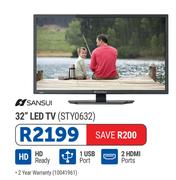 Sansui 32" LED TV STY0632