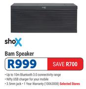 Shox Bam Speaker