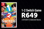 1-2 Switch Game