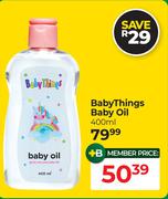 BabyThings Baby Oil-400ml