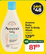 Aveeno Baby Hair & Body Wash-400ml