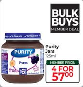 Purity Jars-For 4 x 125ml