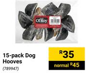 Ol'Roy 15-Pack Dog Hooves