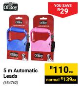 Ol'Roy 5m Automatic Leads-Each