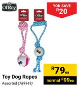 Ol'Roy Toy Dog Ropes Assorted-Each