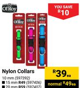 Ol'Roy Nylon Collar 20mm-Each