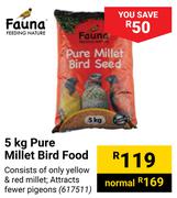 Fauna Pure Millet Bird Food-5Kg