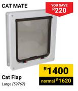 Cat Mate Cat Flap (Large)