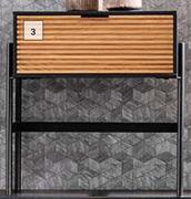 Home & Kitchen 1 Drawer Night Stand-510mm x 540mm x 400mm