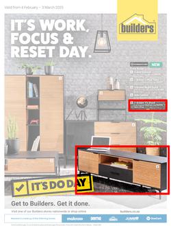 Builders : It's Work, Focus & Reset Day (04 February - 03 March 2025), page 1