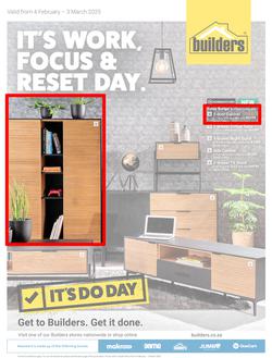 Builders : It's Work, Focus & Reset Day (04 February - 03 March 2025), page 1